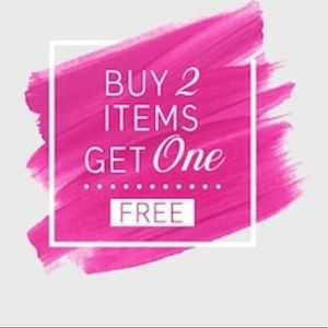 Buy 2 get 1 free